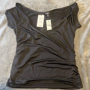 Express size large off the shoulder shirt